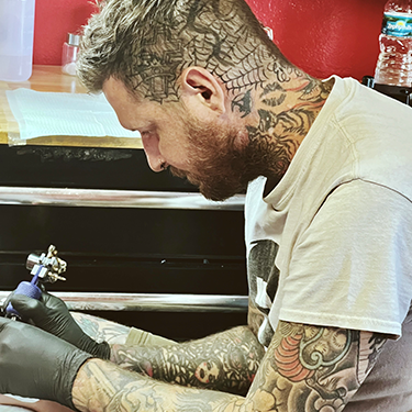 Kenny Ford, Tattoo Artist at St. Pete Tattoo Company In St. Pete, Florida Kenny Ford, Tattoo Artist at St. Pete Tattoo Company In St. Pete, Florida