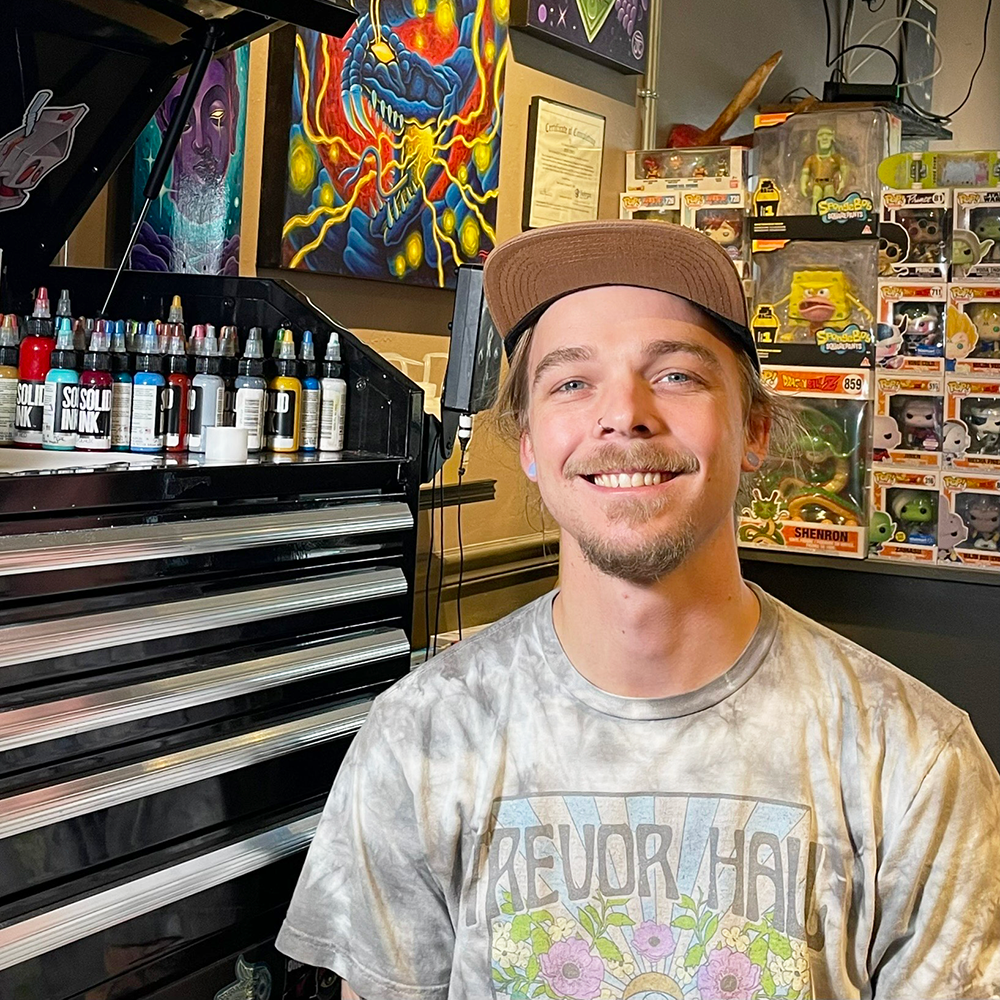 Jesse Jones, Tattoo Artist at St. Pete Tattoo Company In St. Pete, Florida